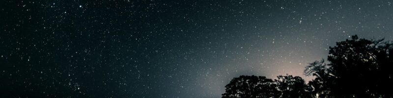 Night Long Exposure of the Stars