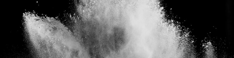 dust powder flour background explosion